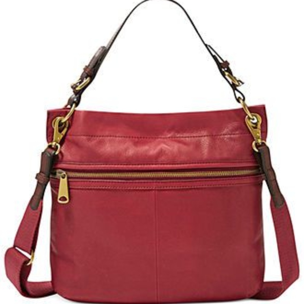 Fossil Explorer Hobo With Crossbody strap